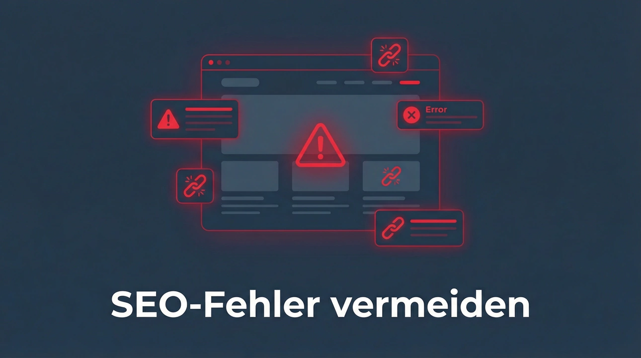 Die häufigsten SEO-Fehler auf Unternehmenswebsites