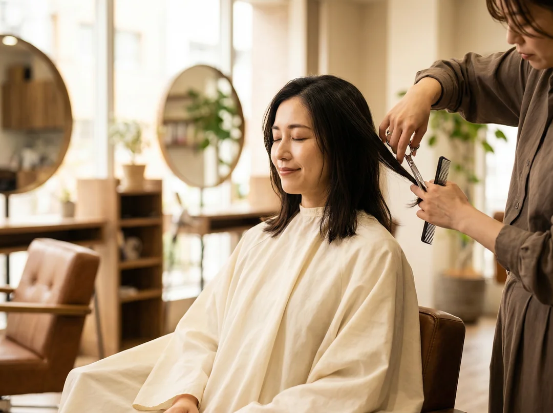 Professioneller Haarschnitt bei Anita Hair Berlin