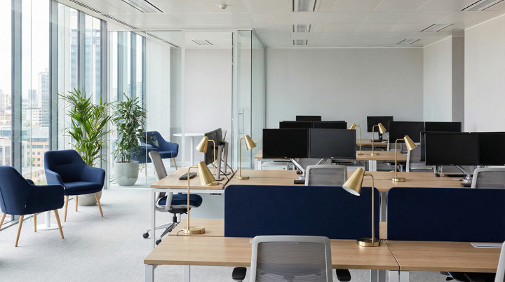 Unser modernes Büro