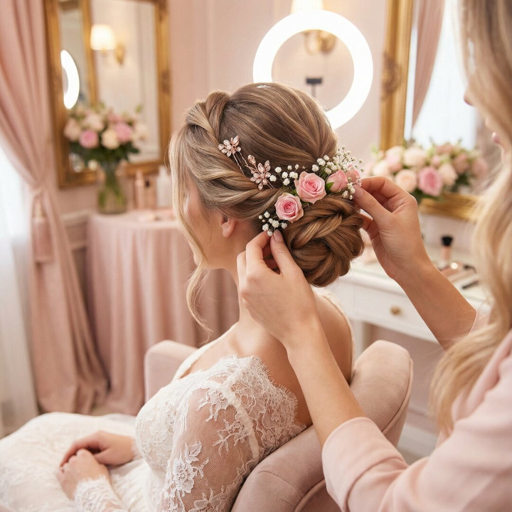 Brautstyling